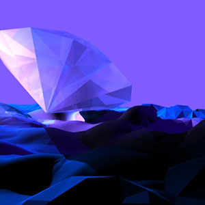 diamond 3d render